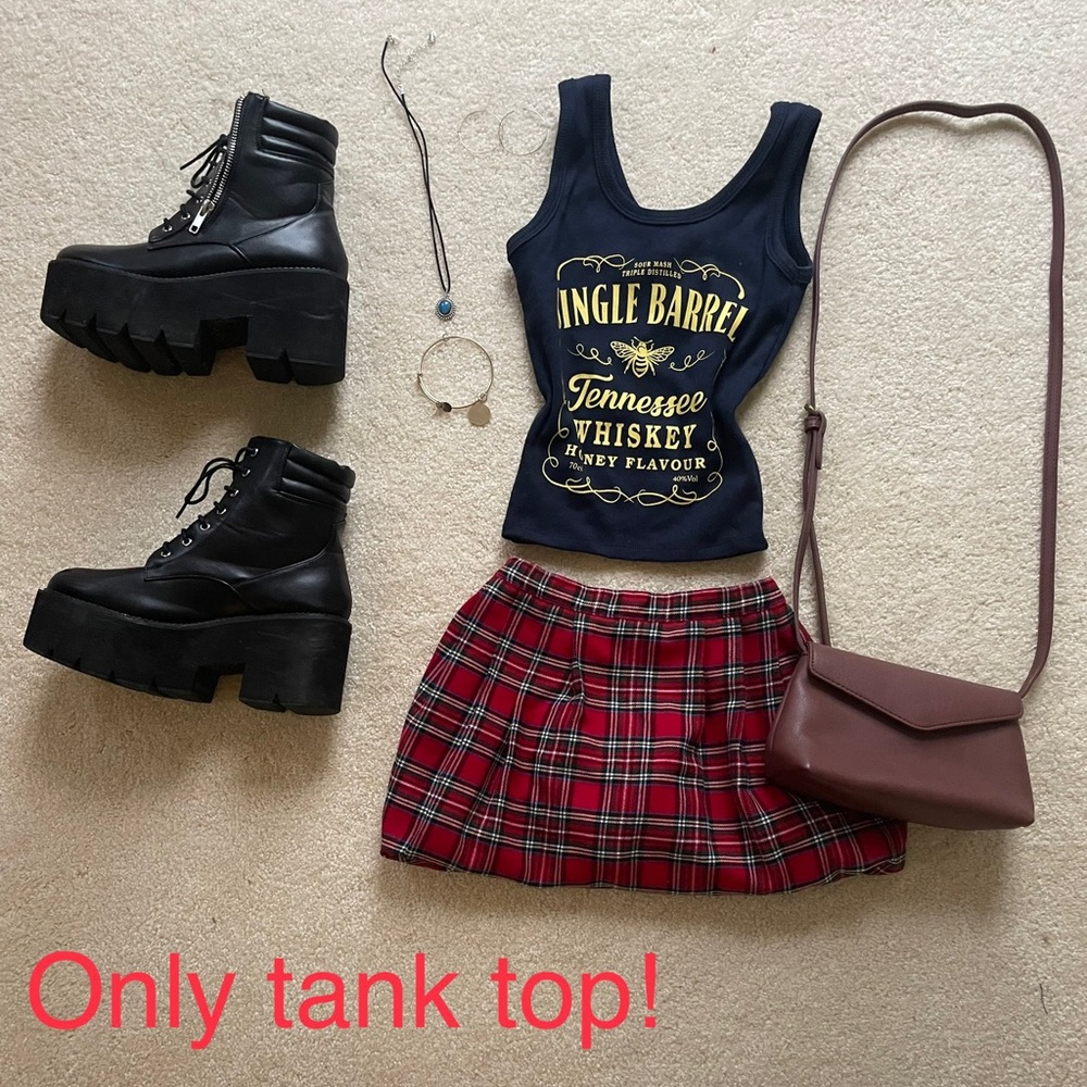 Obsessive love tank top XS